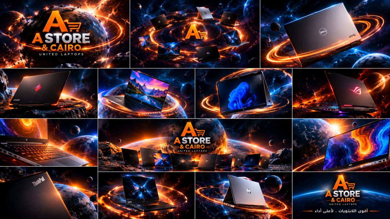 لابتوب من كوكب الفضاء - A STORE
