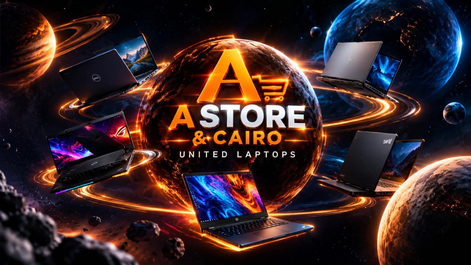 لابتوب من كوكب الفضاء - A STORE